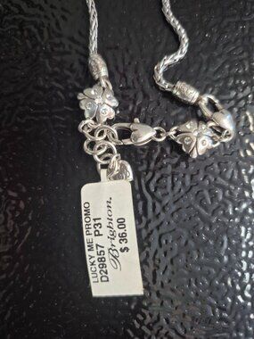 Bracelets one silver and one sailor